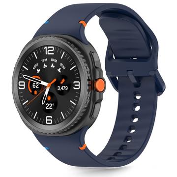 Samsung Galaxy Watch8/Watch8 Classic Tech-Protect silikonarmband - 40mm/44mm/46mm - Stormblå