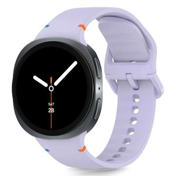 Samsung Galaxy Watch8/Watch8 Classic Tech-Protect silikonarmband - 40mm/44mm/46mm - Elegant lila