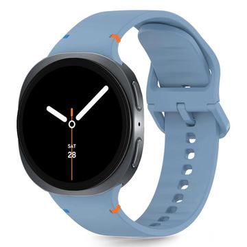 Samsung Galaxy Watch8/Watch8 Classic Tech-Protect silikonarmband - 40mm/44mm/46mm - Baby Blå