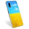 Samsung Galaxy Xcover Pro TPU-Skal Ukraina - Vetefält