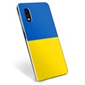 Samsung Galaxy Xcover Pro TPU-Skal Ukrainska Flaggan - Gul och ljusblå