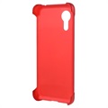 Samsung Galaxy Xcover 5 Gummerat Plastskal - Röd