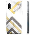Samsung Galaxy Xcover Pro TPU-Skal - Abstrakt Marmor