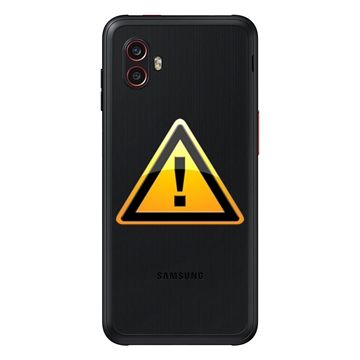 Samsung Galaxy Xcover6 Pro Bak Skal Reparation - Svart