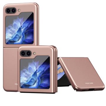 Samsung Galaxy Z Flip5 Gummerat Plastskal - Roséguld