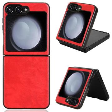 Samsung Galaxy Z Flip6/Z Flip7 FE Belagt Plastskal - Röd