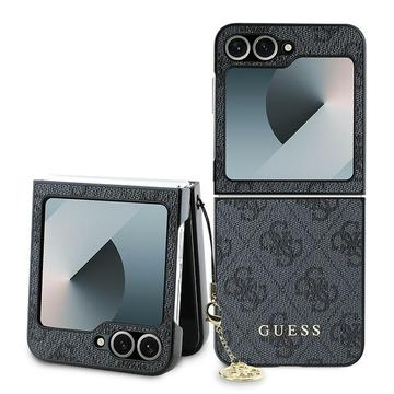 Samsung Galaxy Z Flip6/Z Flip7 FE Guess 4G Charms Collection Hybrid Skal - Svart