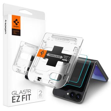 Samsung Galaxy Z Flip6/Z Flip7 FE Spigen Glas.tR Ez Fit Skärmskydd - 9H - 2 St.