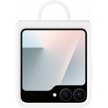 Samsung Galaxy Z Flip7 FE Silikonskal med Ring EF-PF741TWEGWW - Vit