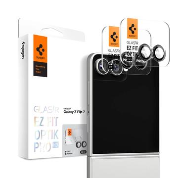Samsung Galaxy Z Flip7 Spigen Glas.tR Ez Fit Optik Pro Kameralinsskydd - 2 St. - Svart