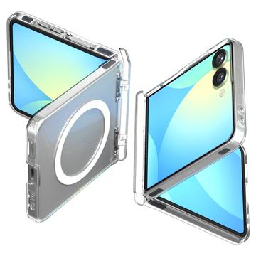 Samsung Galaxy Z Flip7 Spigen Ultra Hybrid Pro MagFit-Skal - Transparent