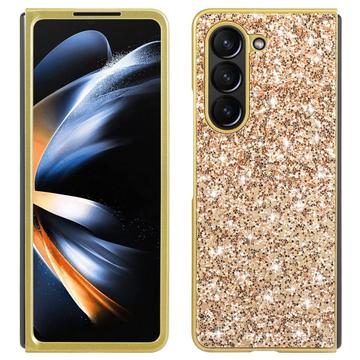 Samsung Galaxy Z Fold6 Glitter Series Hybrid Skal - Guld