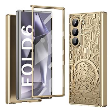 Samsung Galaxy Z Fold6 Mechanical Legend Galvaniserat plastfodral