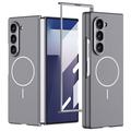 Samsung Galaxy Z Fold7 GKK Magnetiskt smalt skal med skärmskydd i härdat glas - Grå