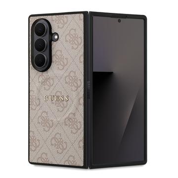 Samsung Galaxy Z Fold7 Guess 4G färgat ring skal - MagSafe-kompatibelt - Rosa