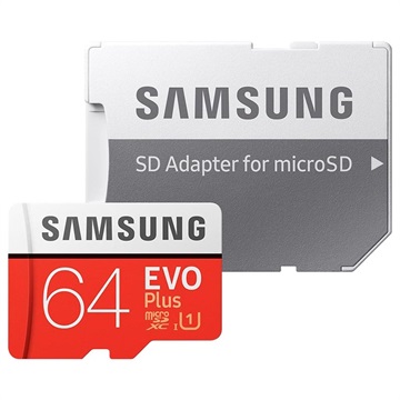 Samsung Evo Plus MicroSDXC minneskort MB-MC64GA/EU - 64GB
