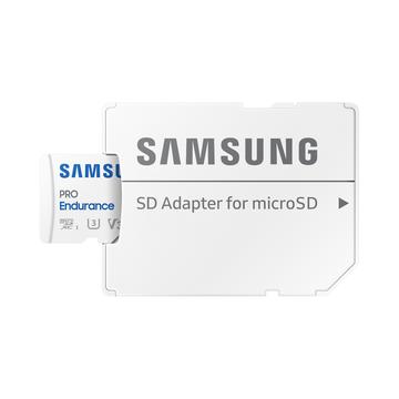 Samsung Pro Endurance microSDXC-minneskort med SD-adapter MB-MJ256KA/EU - 256 GB