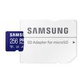 Samsung Pro Plus microSDXC-minneskort med SD-adapter MB-MD256SA/EU - 256 GB