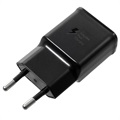 Samsung Snabb USB-C Reseladdare EP-TA200EBE - Bulk - Svart