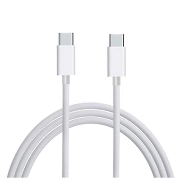 Samsung USB-C / USB-C-kabel EP-DG977BWE - 1m - Bulk - Vit