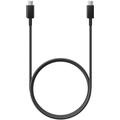 Samsung USB-C / USB-C-kabel EP-DN975BBE - 1m, 5A - Bulk - Svart