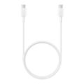 Samsung USB-C / USB-C-kabel EP-DN975BWE - 1m, 5A - Bulk - Vit