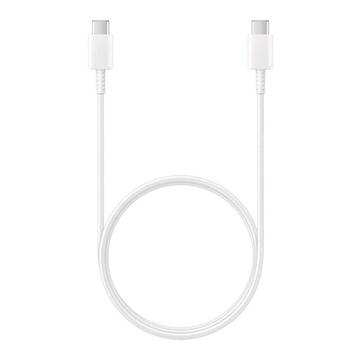 Samsung USB-C / USB-C-kabel EP-DN975BWE - 1m, 5A - Bulk - Vit