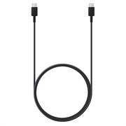 Samsung USB-C / USB-C-kabel EP-DX310JBE - 3A, 1.8m - Bulk - Svart