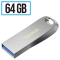 SanDisk Cruzer Ultra Luxe USB-minne - SDCZ74-064G-G46 - 64GB