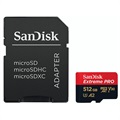 SanDisk Extreme Pro MicroSDXC UHS-I Kort SDSQXCZ-512G-GN6MA - 512GB