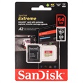 SanDisk Extreme MicroSDXC UHS-I Kort SDSQXA2-064G-GN6MA - 64GB
