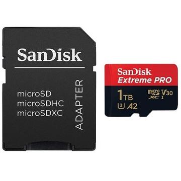 SanDisk Extreme Pro microSDXC-minneskort SDSQXCD-1T00-GN6MA