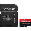 SanDisk Extreme Pro microSDXC-minneskort SDSQXCD-256G-GN6MA - 256GB