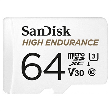 SanDisk High Endurance Micro SD-kort - SDSQQNR-064G-GN6IA - 64GB