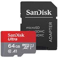 SanDisk Ultra MicroSDXC UHS-I Kort SDSQUAR-064G-GN6MA - 64GB