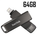 iDiskk OTG USB-minne - USB Type-A/Lightning - 64GB