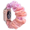 Scrunchie Apple Watch Series 7/SE/6/5/4/3/2/1 Armband - 45mm/44mm/42mm - Rosa Aprikos