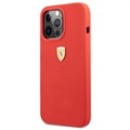 Scuderia Ferrari On Track iPhone 13 Pro Max Silikonskal - Röd