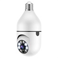 Säkerhetskamera med E27 Glödlampssockel A6 - Vit