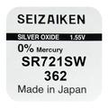 Seizaiken 362 SR721SW Silveroxidbatteri - 1.55V
