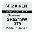 Seizaiken 379 SR521SW Silveroxidbatteri - 1.55V