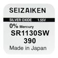Seizaiken 390 SR1130SW Silveroxidbatteri - 1.55V