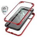 Shine&Protect 360 iPhone 11 Pro Max Hybrid Skal - Röd / Klar