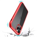 Shine&Protect 360 iPhone 11 Pro Hybrid Skal - Röd / Klar