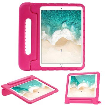 Stöttålig iPad Pro 10.5 Kids Bärskal - Varmrosa