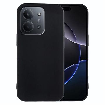 Xiaomi Redmi 15C 4G/Poco C85 4G Stötsäkert silikonskal - Svart