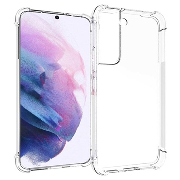 Samsung Galaxy S22 5G Stöttåligt TPU-skal - Genomskinlig