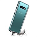 Stöttåligt Samsung Galaxy S10+ TPU-skal - Genomskinlig