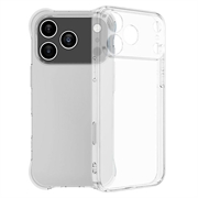iPhone 17 Pro Stöttåligt TPU-skal - Genomskinligt