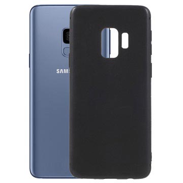 Samsung Galaxy S9 Flexibelt Matt Silikonskal - Svart